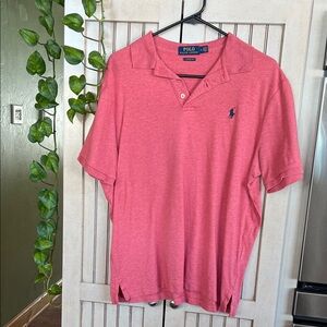Polo by Ralph Lauren Men's Coral Polo Shirt